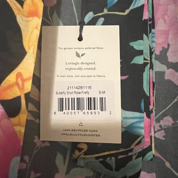 Spell Butterfly Short Robe - Picture 7 of 7